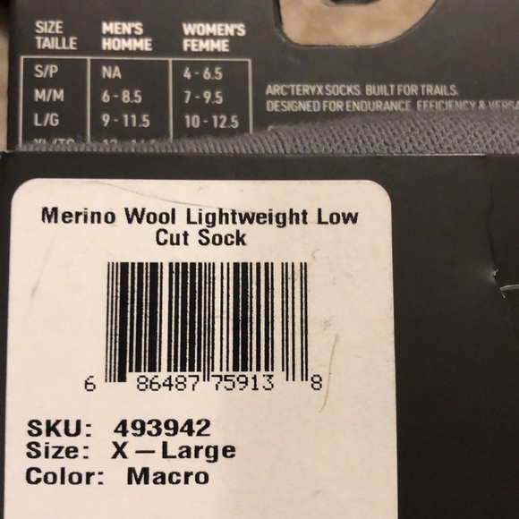 MERINO WOOL LIGHTWEIGHT LOW CUT SOCK - Picture 3 of 3